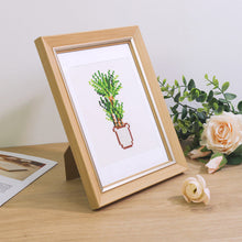 Carica l&#39;immagine nel visualizzatore di Gallery, Cornice in legno per Mini serie Diamond Painting legno rettangolare