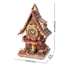 Carica l&#39;immagine nel visualizzatore di Gallery, Puzzle 3D - Orologio a Cucù