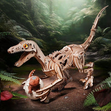 Carica l'immagine nel visualizzatore di Gallery, Puzzle 3D - Velociraptor