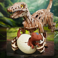 Carica l'immagine nel visualizzatore di Gallery, Puzzle 3D - Velociraptor