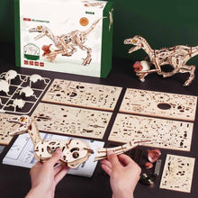 Carica l'immagine nel visualizzatore di Gallery, Puzzle 3D - Velociraptor