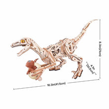 Carica l'immagine nel visualizzatore di Gallery, Puzzle 3D - Velociraptor