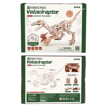 Carica l'immagine nel visualizzatore di Gallery, Puzzle 3D - Velociraptor