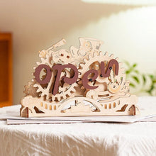 Carica l&#39;immagine nel visualizzatore di Gallery, Puzzle 3D - Insegna Aperto/Chiuso