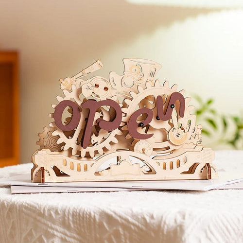 Puzzle 3D - Insegna Aperto/Chiuso