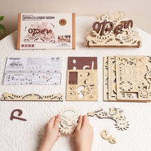 Carica l&#39;immagine nel visualizzatore di Gallery, Puzzle 3D - Insegna Aperto/Chiuso