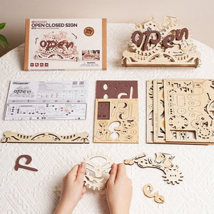 Puzzle 3D - Insegna Aperto/Chiuso