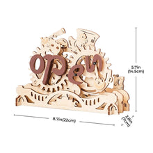 Carica l&#39;immagine nel visualizzatore di Gallery, Puzzle 3D - Insegna Aperto/Chiuso