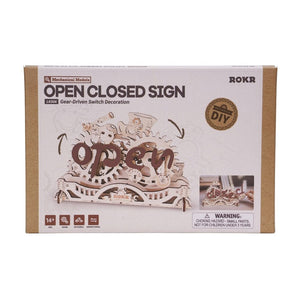 Puzzle 3D - Insegna Aperto/Chiuso