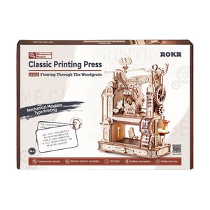 Puzzle 3D - Stampa Tipografica