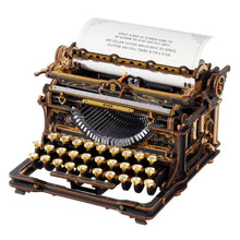 Carica l'immagine nel visualizzatore di Gallery, Puzzle 3D - Macchina da scrivere classica