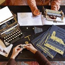 Carica l'immagine nel visualizzatore di Gallery, Puzzle 3D - Macchina da scrivere classica