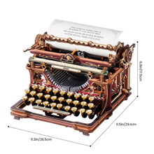 Carica l'immagine nel visualizzatore di Gallery, Puzzle 3D - Macchina da scrivere magica