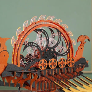 Puzzle 3D - Nave Vichinga con Drago