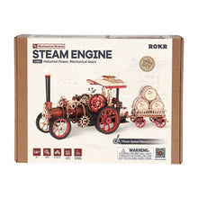 Carica l&#39;immagine nel visualizzatore di Gallery, Puzzle 3D - Locomotiva a Vapore