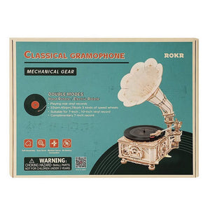 Puzzle 3D - Grammofono classico