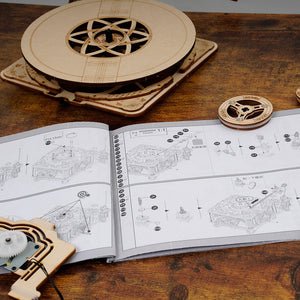 Puzzle 3D - Grammofono classico
