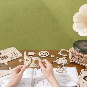 Puzzle 3D - Grammofono classico