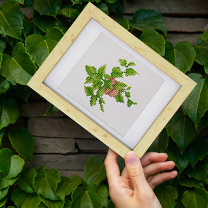 Mini Set Diamond Painting 15x20cm (4 pezzi) - Gioielli del Giardino: Mini Succulente
