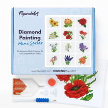 Carica l&#39;immagine nel visualizzatore di Gallery, Mini Set Diamond Painting - Fiori