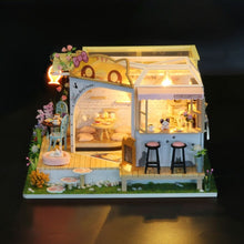 Carica l&#39;immagine nel visualizzatore di Gallery, Casa in Miniatura 3D - Giardino del Caffè del Gatto