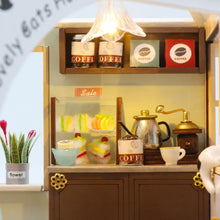 Carica l'immagine nel visualizzatore di Gallery, Casa in Miniatura 3D - Giardino del Caffè del Gatto