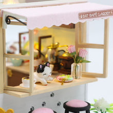 Carica l&#39;immagine nel visualizzatore di Gallery, Casa in Miniatura 3D - Giardino del Caffè del Gatto