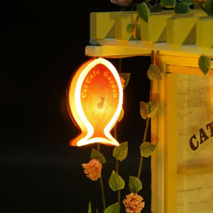 Casa in Miniatura 3D - Giardino del Caffè del Gatto