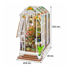 Carica l&#39;immagine nel visualizzatore di Gallery, Book Nook - Serra e Fiori