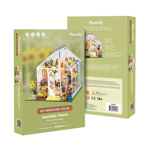 Casa in Miniatura 3D - Fiore Solare
