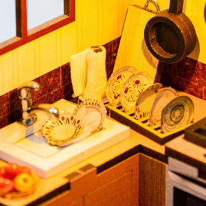 Casa in Miniatura 3D - La Cucina di Peta