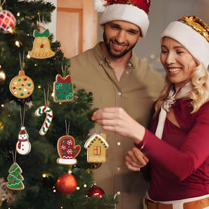 Decorazioni Natalizie da Dipingere con i Numeri - Kit Natalizio