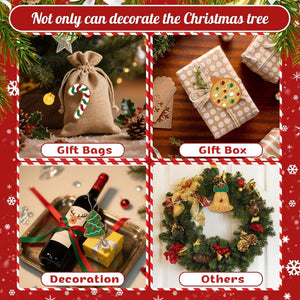 Decorazioni Natalizie da Dipingere con i Numeri - Kit Natalizio