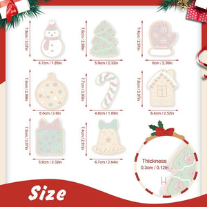 Decorazioni Natalizie da Dipingere con i Numeri - Kit Natalizio