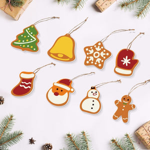 Decorazioni Natalizie da Dipingere con i Numeri - Kit Calza della Befana e Babbo Natale Figured'Art