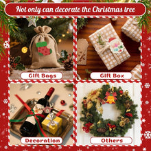 Carica l&#39;immagine nel visualizzatore di Gallery, Decorazioni Natalizie da Dipingere con i Numeri - Kit Renna Babbo Natale Calza