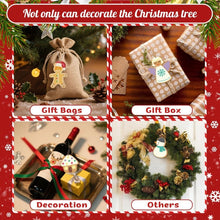 Carica l&#39;immagine nel visualizzatore di Gallery, Decorazioni Natalizie da Dipingere con i Numeri - Kit Babbo Natale Pupazzo di Neve
