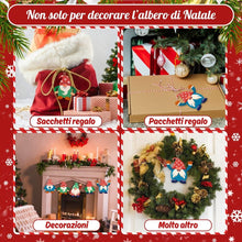Carica l'immagine nel visualizzatore di Gallery, Decorazioni Natalizie da Dipingere con i Numeri - Kit Charms Nordici di Natale
