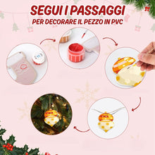 Carica l'immagine nel visualizzatore di Gallery, Decorazioni Natalizie da Dipingere con i Numeri - Kit Camino Accogliente