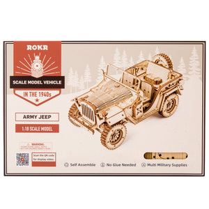 Puzzle 3D - Fuoristrada dell'esercito