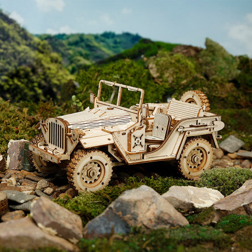 Puzzle 3D - Fuoristrada dell'esercito