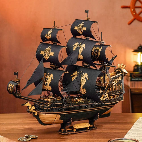 Puzzle 3D - Veliero Nero