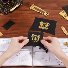 Carica l&#39;immagine nel visualizzatore di Gallery, Puzzle 3D - Veliero Nero
