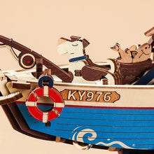 Carica l&#39;immagine nel visualizzatore di Gallery, Puzzle 3D - Pescatore dell&#39;Oceano