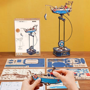 Puzzle 3D - Pescatore dell'Oceano