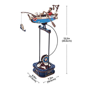 Puzzle 3D - Pescatore dell'Oceano