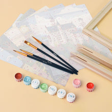 Carica l'immagine nel visualizzatore di Gallery, Mini Set Dipingere con i numeri 15x20cm (6 pezzi) - Hello Germany