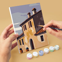 Carica l&#39;immagine nel visualizzatore di Gallery, Mini Set Dipingere con i numeri 15x20cm (6 pezzi) - Classic Tuscany