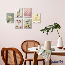 Carica l&#39;immagine nel visualizzatore di Gallery, Mini Set Dipingere con i numeri 15x20cm (6 pezzi) - Elisir Botanico