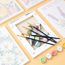 Carica l'immagine nel visualizzatore di Gallery, Mini Set Dipingere con i numeri 15x20cm (6 pezzi) - Fiori di Felicità